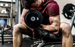 Pump large biceps